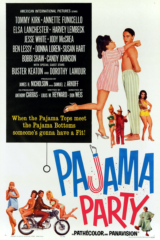 دانلود دوبله به فارسی فیلم : پیژاما پارتی / Pajama Party 1964