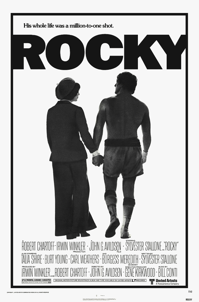 دانلود دوبله به فارسی فیلم : راکی / Rocky 1976
