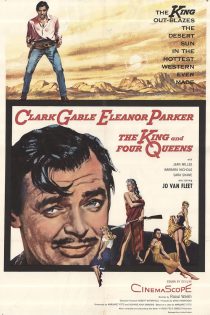 دانلود دوبله به فارسی فیلم : پادشاه و چهار ملکه / The King and Four Queens 1956